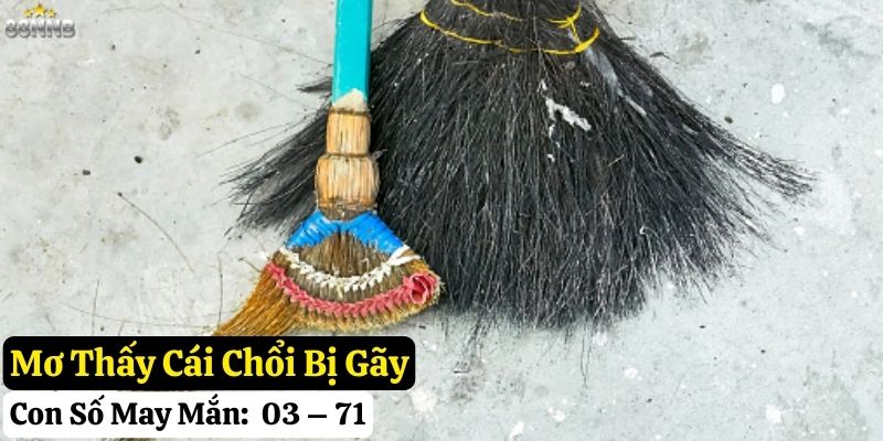 nằm mơ thấy cái chổi