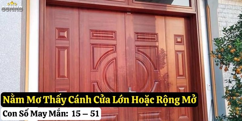 mơ thấy cánh cửa