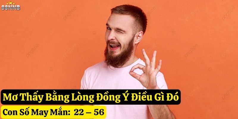 mơ thấy bằng lòng đồng ý 88nn