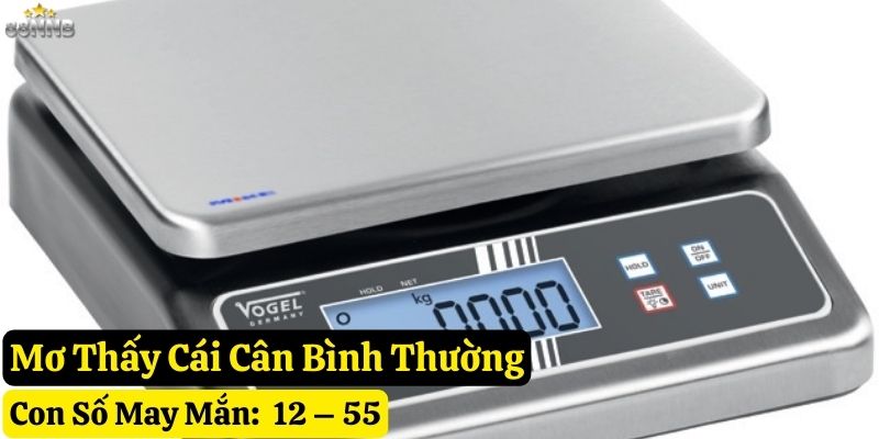 mơ thấy cái cân