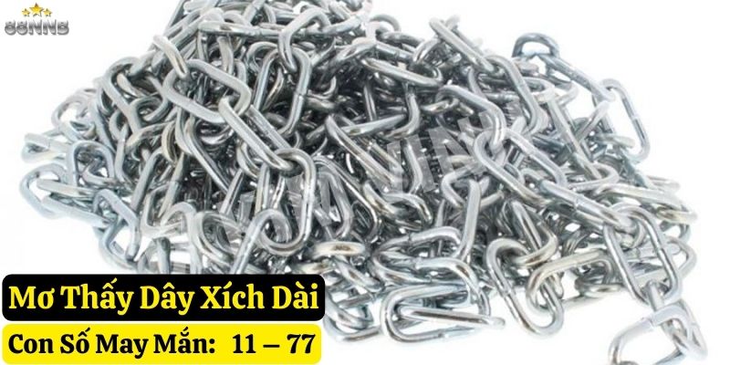 mơ thấy dây xích