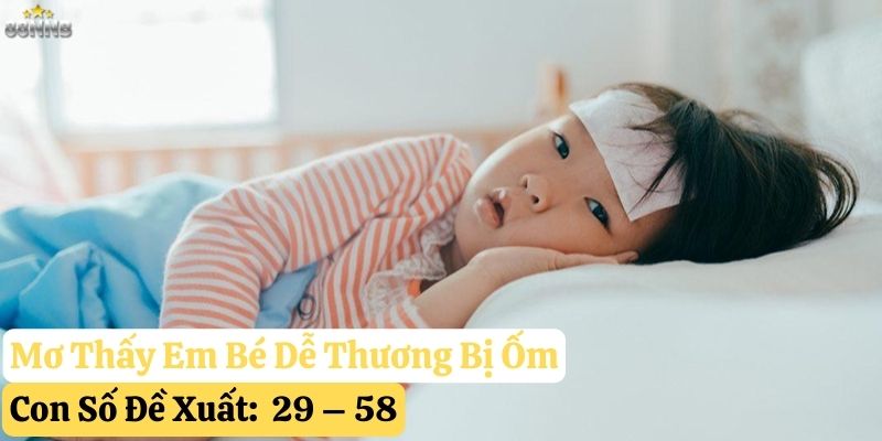 nằm mơ thấy em bé dễ thương