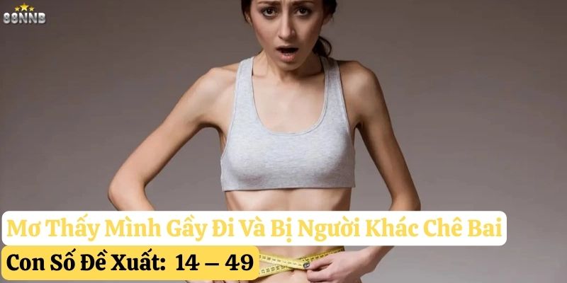 nằm mơ thấy mình gầy đi