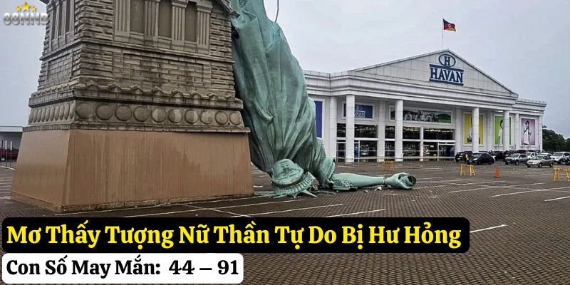 mơ thấy tượng nữ thần tự do