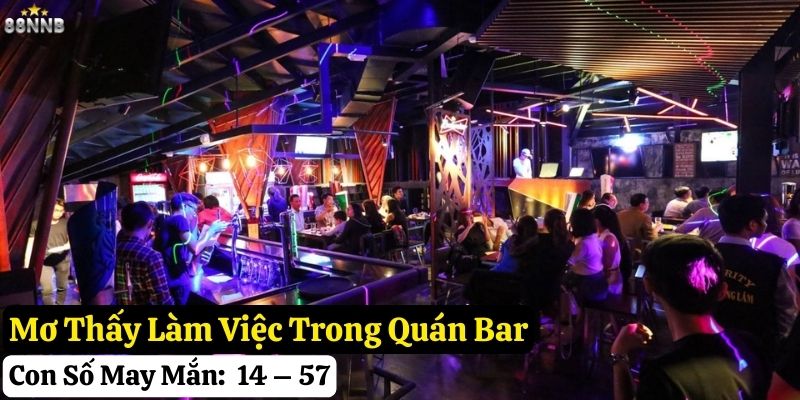 nằm mơ thấy quán bar