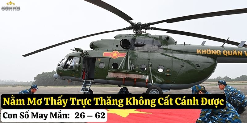 nằm mơ thấy trực thăng