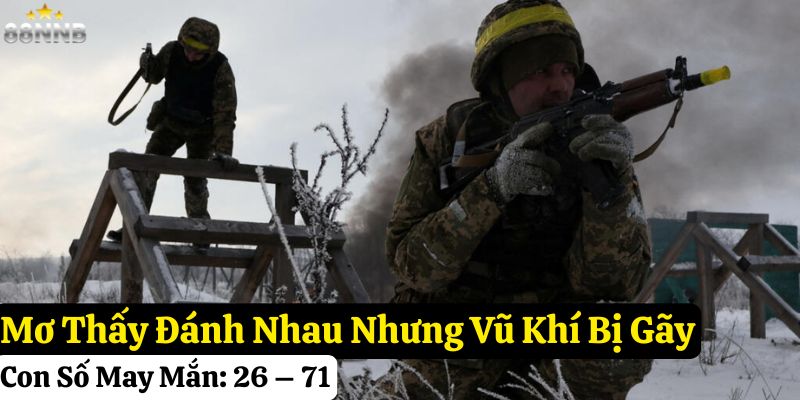 mơ thấy đánh nhau có vũ khí