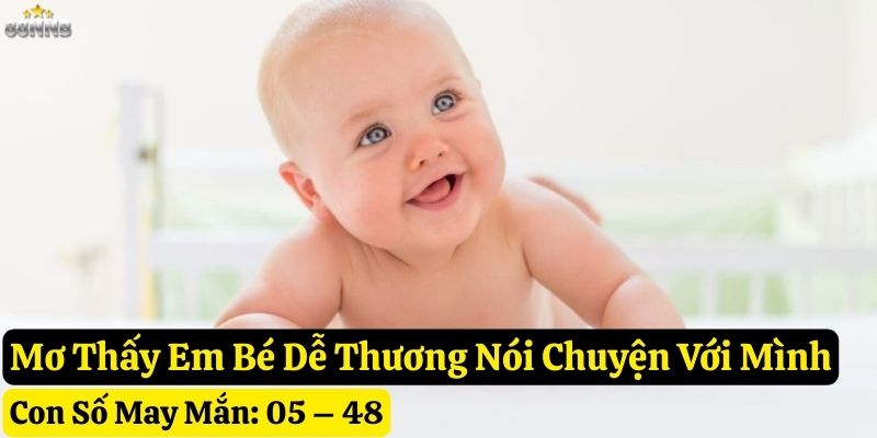 mơ thấy em bé dễ thương 88nn