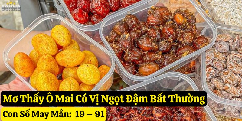mơ thấy ô mai 88nn