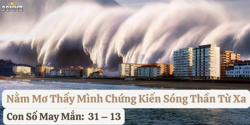 nằm mơ thấy sóng thần 88nn